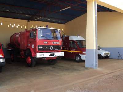 Caserne de pompiers à Diego-Suarez